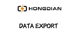 10.Data export